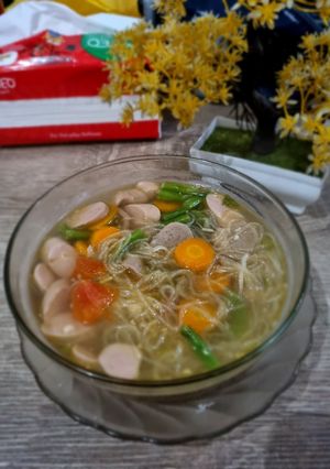 Foto resep Sup bakso sosis