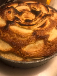 Una foto de Tarta de manzana light