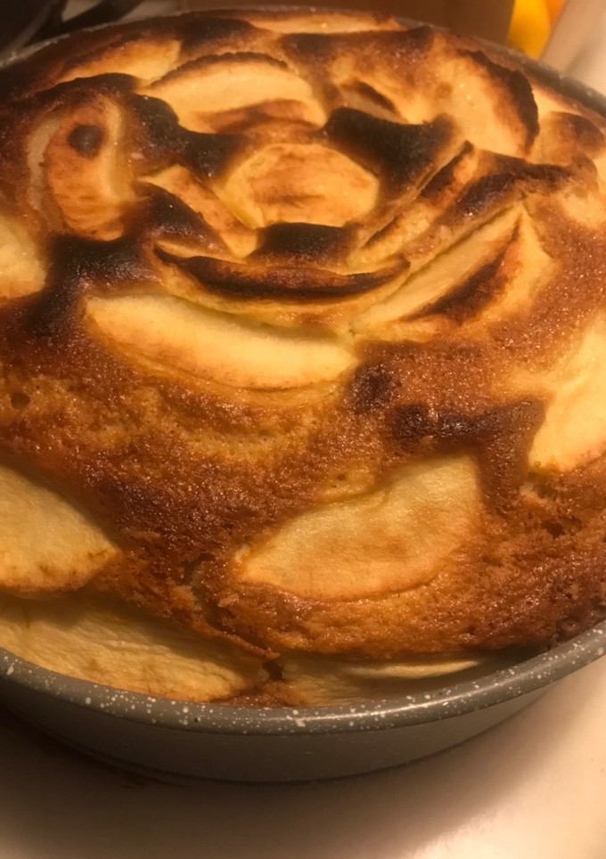 Una foto de Tarta de manzana light