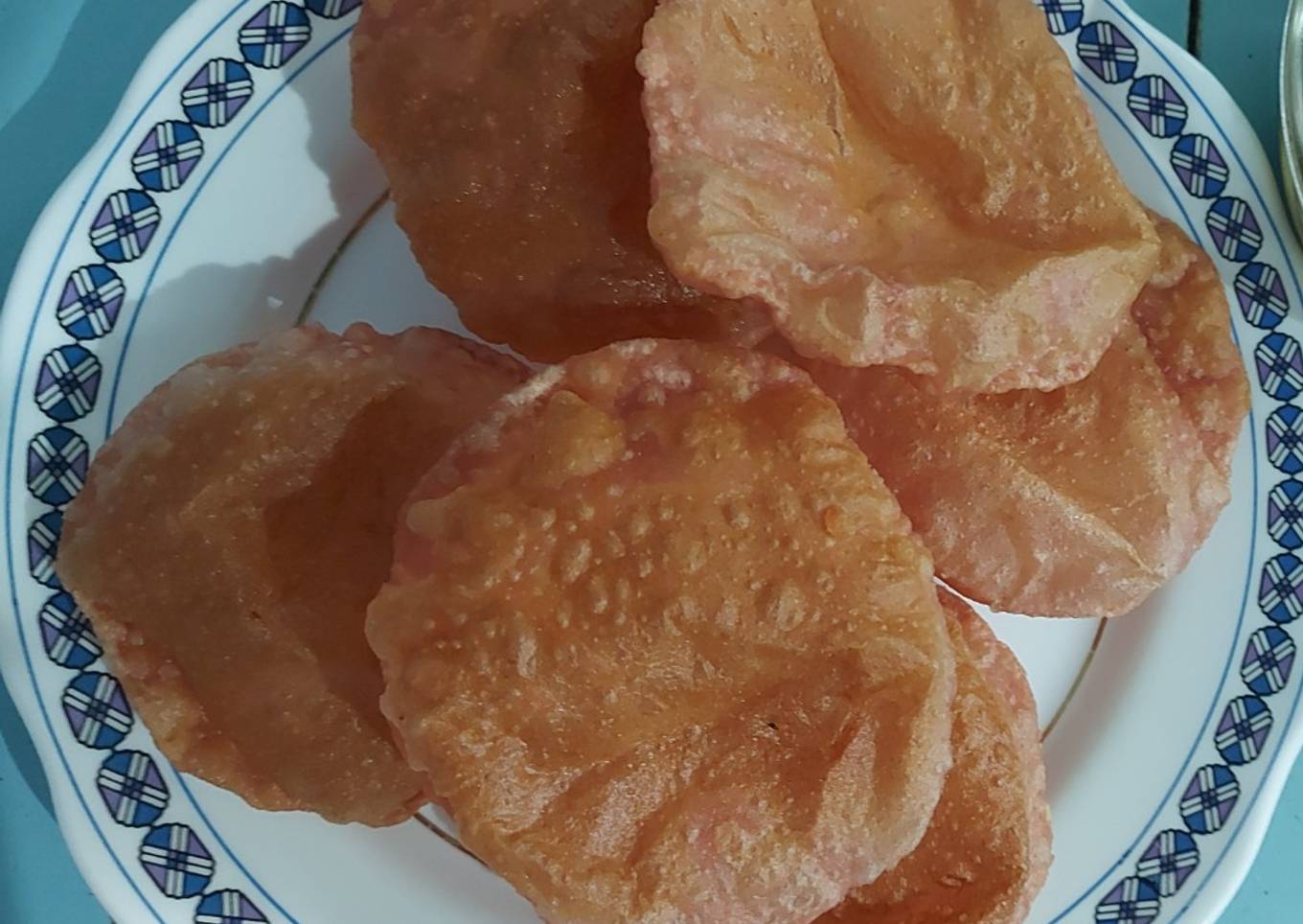 Beetroot puri bhaji
