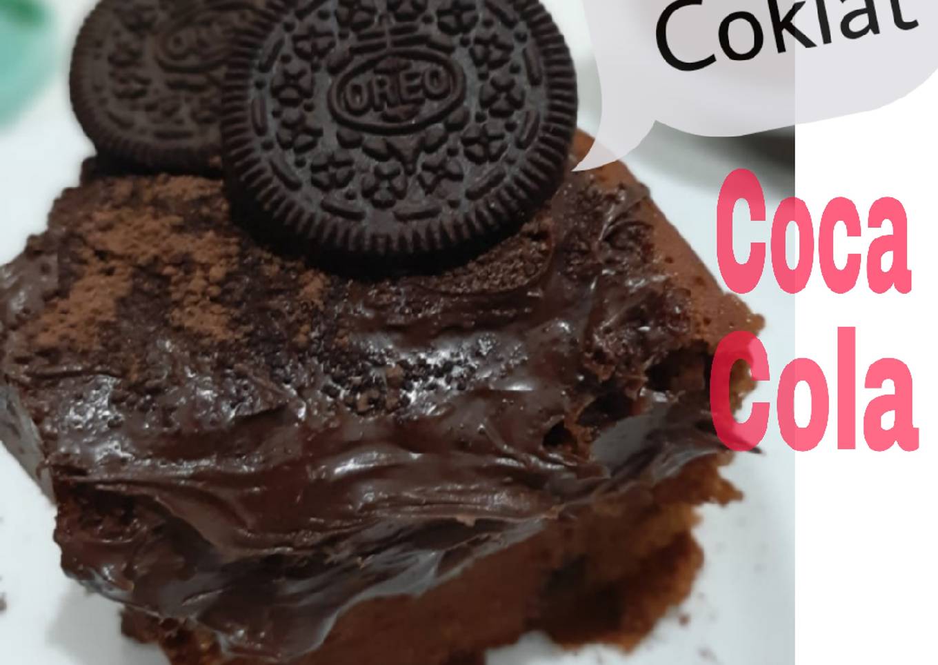 Cake Coklat Coca Cola