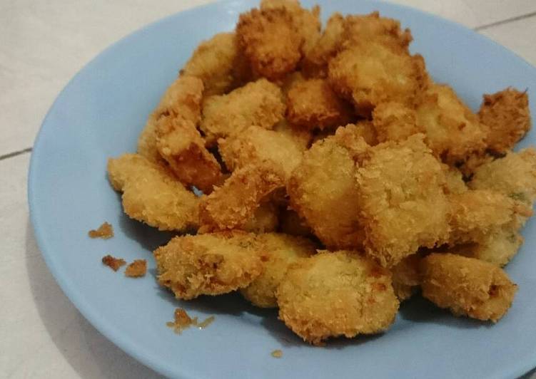 Langkah Mudah untuk Membuat Nugget Tahu sayur, Lezat Sekali