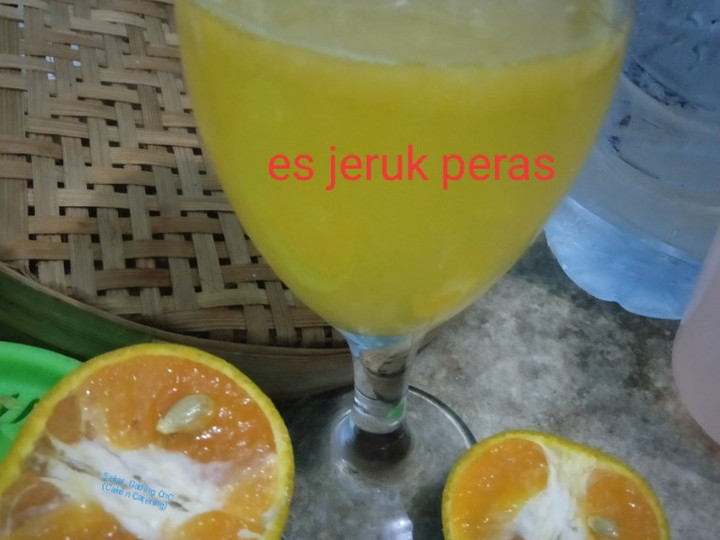 Yuk intip, Bagaimana cara bikin Es jeruk peras yang gurih