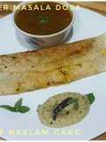 Paneer Masala Dosa