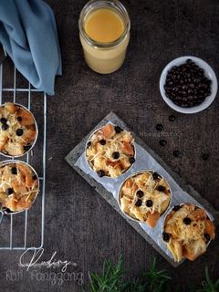 Foto resep Puding roti panggang