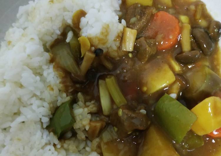 Bagaimana Membuat Japanese beef curry yang Enak Banget