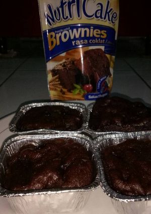 Foto resep Nutri cake Brownies💕