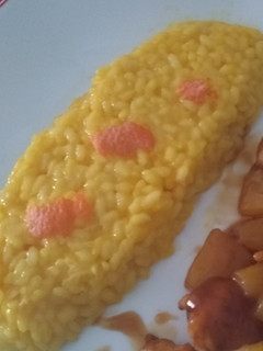 Una foto de Risotto de naranja