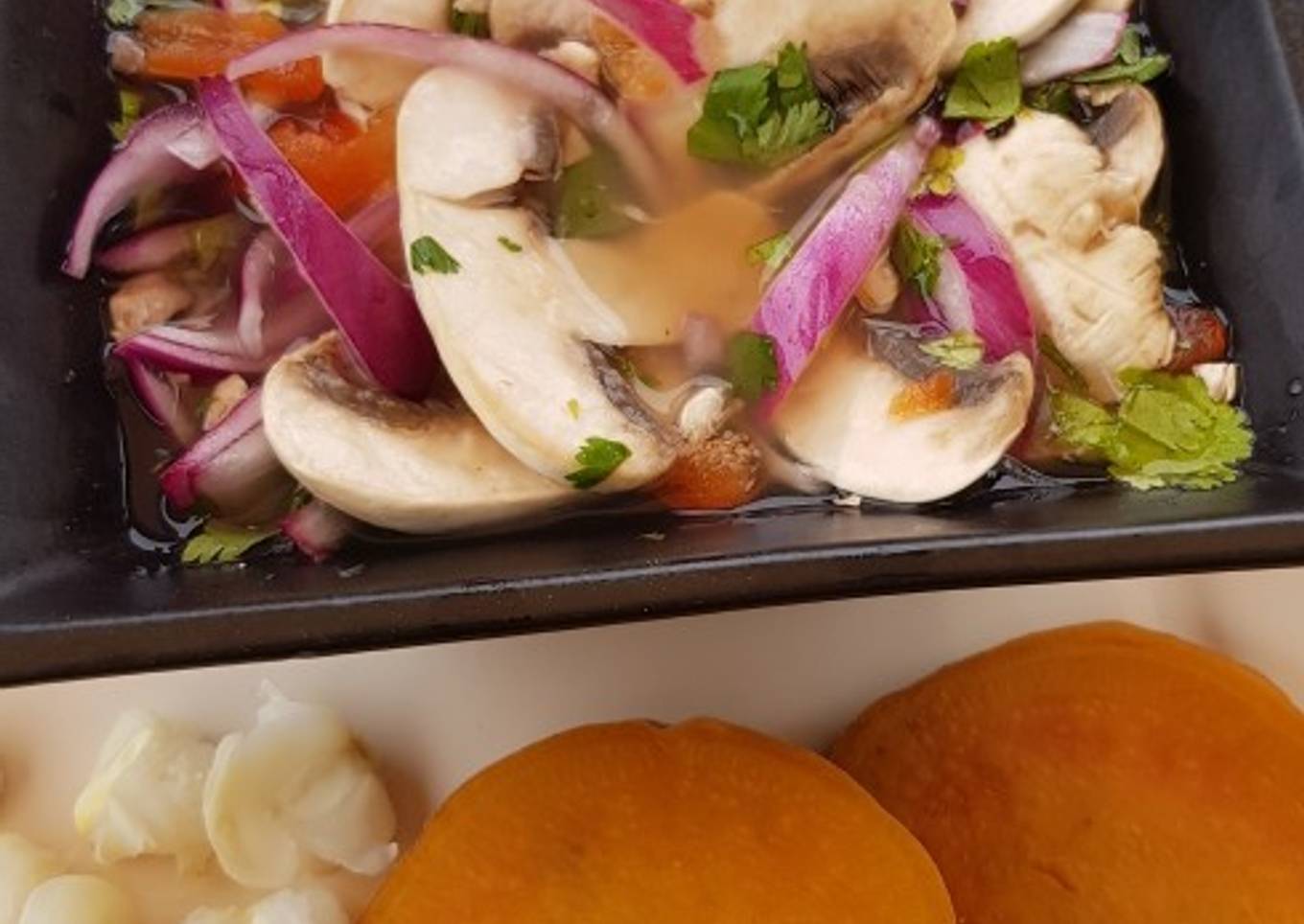 Ceviche vegano