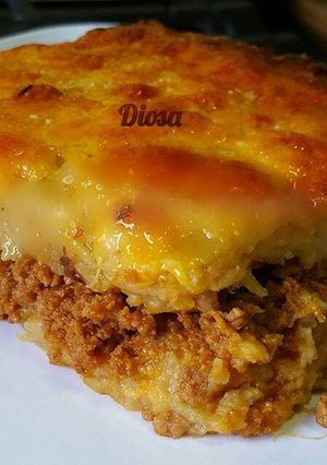 Una foto de Pastelón de Plátano Maduro (Dominican food)