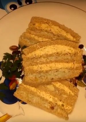 Una foto de Terrina De Quesos Con Nueces Y Pistachos