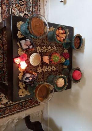 عکسی از دستور هفت سین😘🤣
