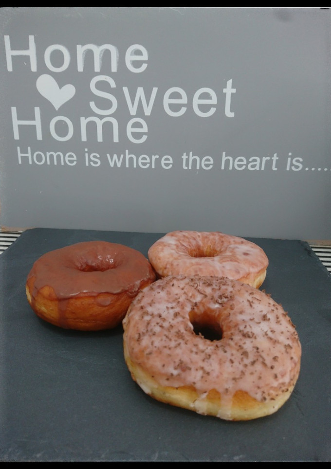 Una foto de Donuts glaseados