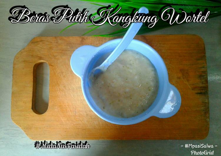 Mpasi Beras Putih Kangkung Wortel (Mpasi 7m+)