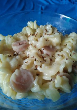 Foto resep Fusilli carbonara