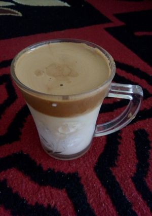Foto resep Dalgona Coffee tanpa mixer