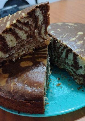 Una foto de Torta cebra
