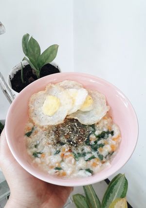 Foto resep Bubur Sayur Simple
