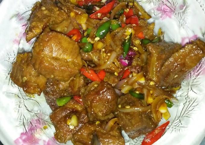 Daging sapi kecap