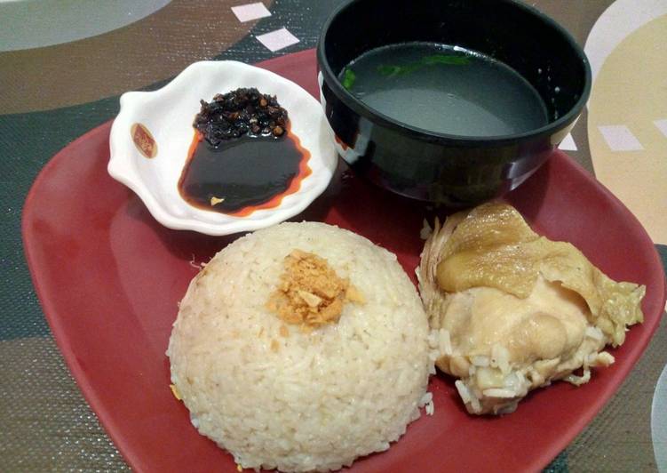 Nasi Ayam Hainan (Rice Cooker)