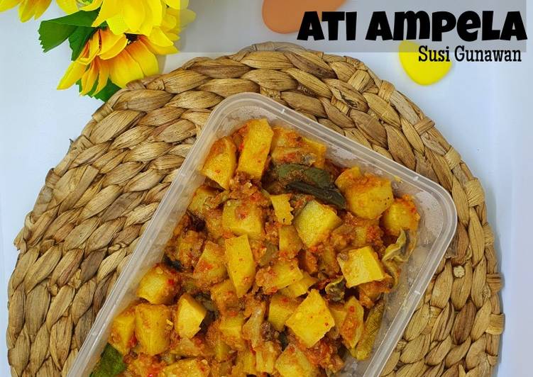 Sambel Kentang Ati Ampela