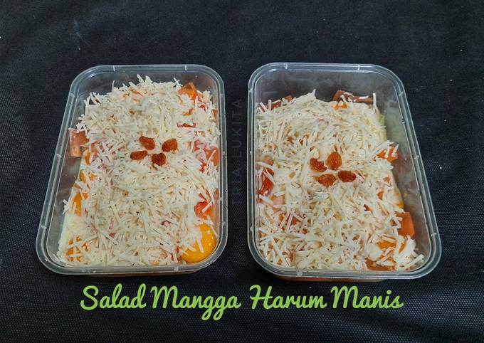 Resep Salad Mangga Harum Manis Oleh Tria Lukita Cookpad