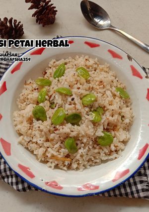Foto resep Nasi Petai Herbal