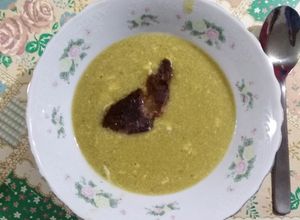 Una foto de Crema de caigua