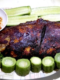 Foto resep Ikan Gurame Bakar Sambel Matah Terasi
