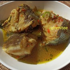 A picture of Fish pepper soup.