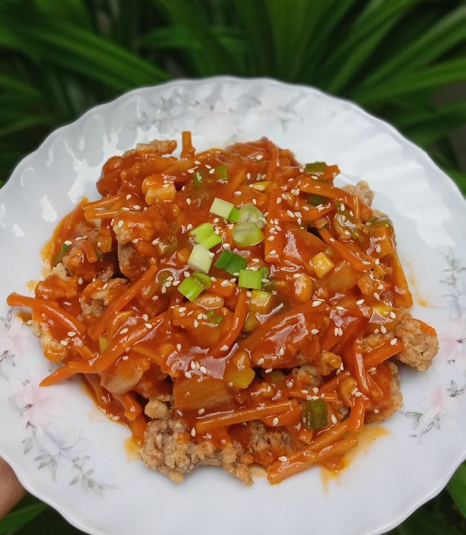Foto resep Cumi Kuluyuk (Cumi Asam Manis)