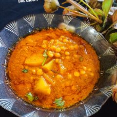 Shaljum chana dal gravy A picture of Shaljum chana dal gravy.