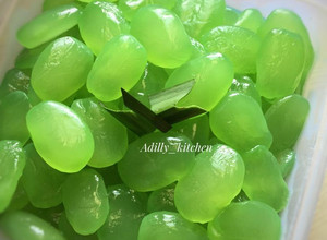 Foto resep Manisan kolang Kaling hijau (sirup Marjan rasa melon)