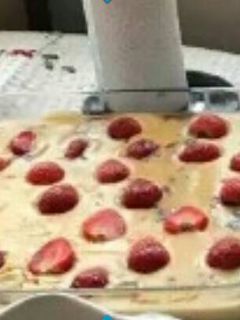 صورة لوصفة حلا بالفراوله 🍓