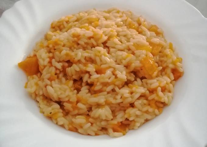 Come a Fai Veloce Risotto alla zucca