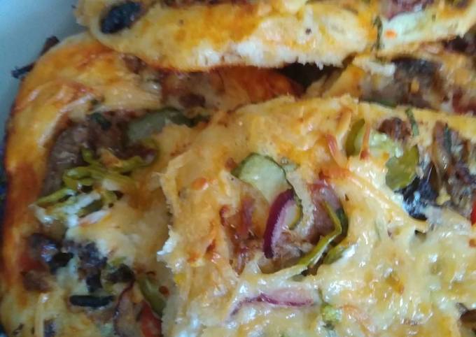 Мини пицца с уткой