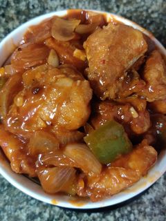 চিলি চিকেন (Chilli chicken recipe in bengali) রেসিপির প্রধান ছবি