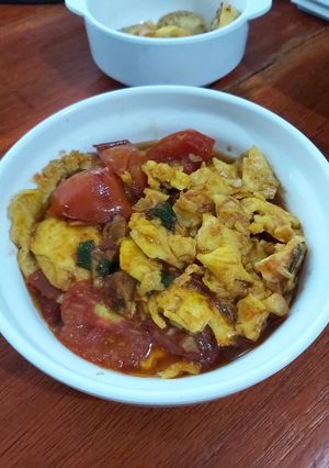 Foto resep Telur Tomat