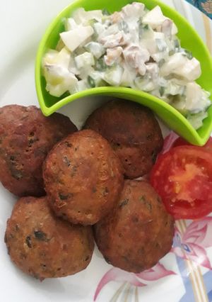 عکسی از دستور کوفته پفکی(تن ماهی)