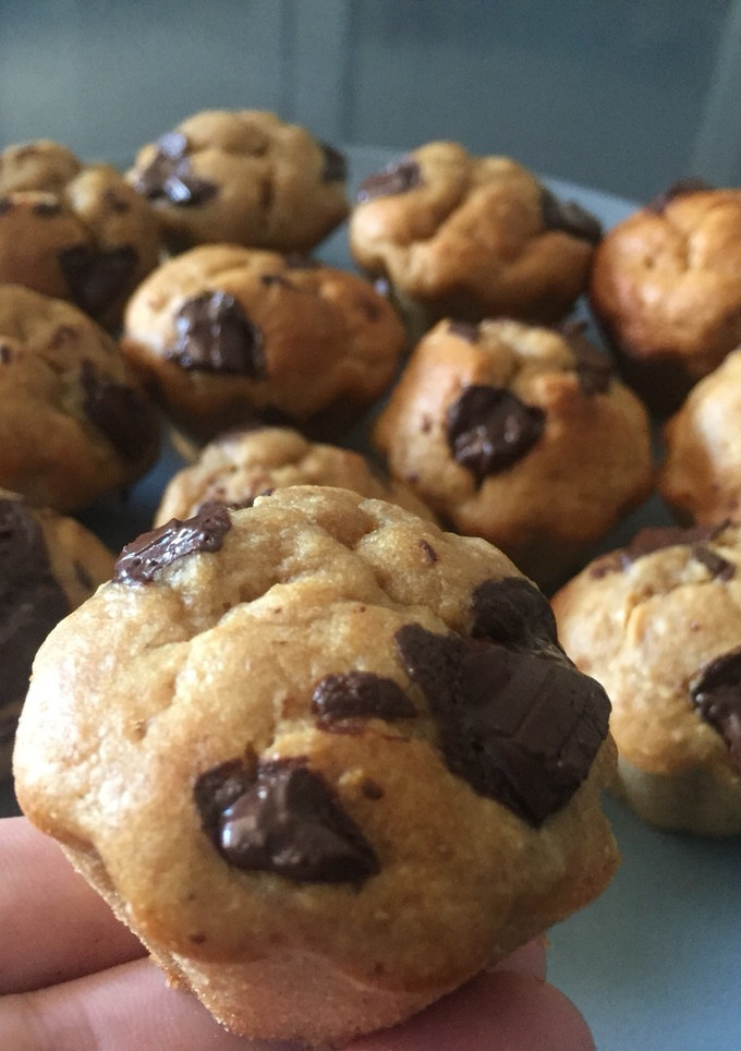 Una foto de Cupcakes saludables (banana y mantequilla de maní)