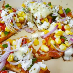 A picture of Bread Pizza.
