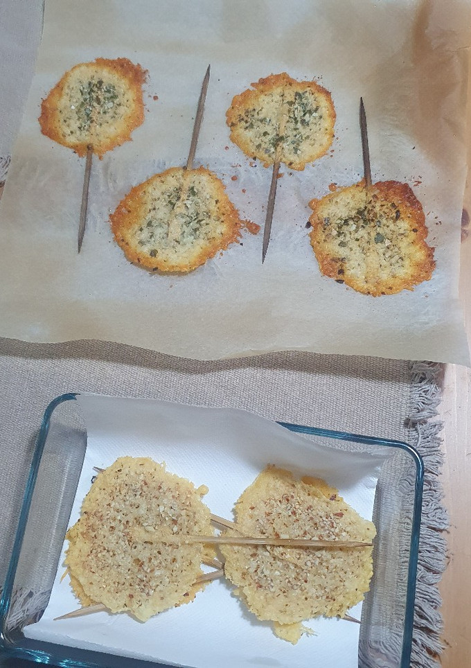 Una foto de Piruletas de queso!!