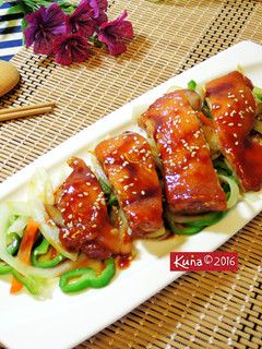 鹹甜好滋味的照燒雞排 [影片示範] 的食譜成品照片