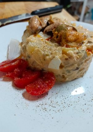 Una foto de Ensaladilla de mejillones
