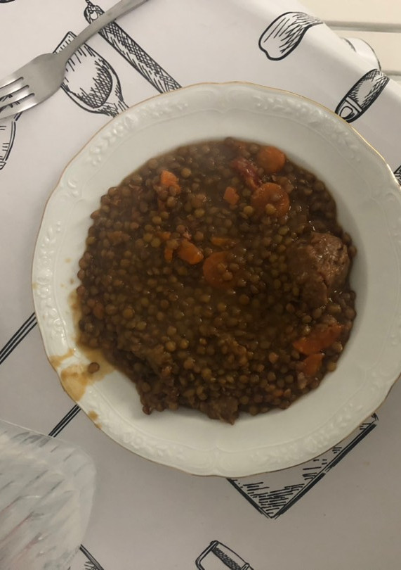 Una foto de Lentejas