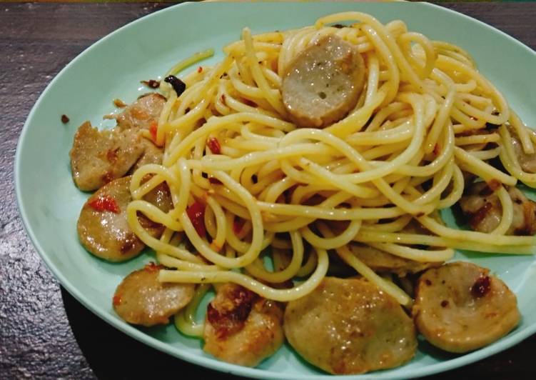 Cara Memasak Spaghetti Aglio Olio Sambel Goang Kekinian
