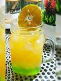 Es jeruk melon segar