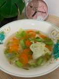 Makaroni Sup Sayuran