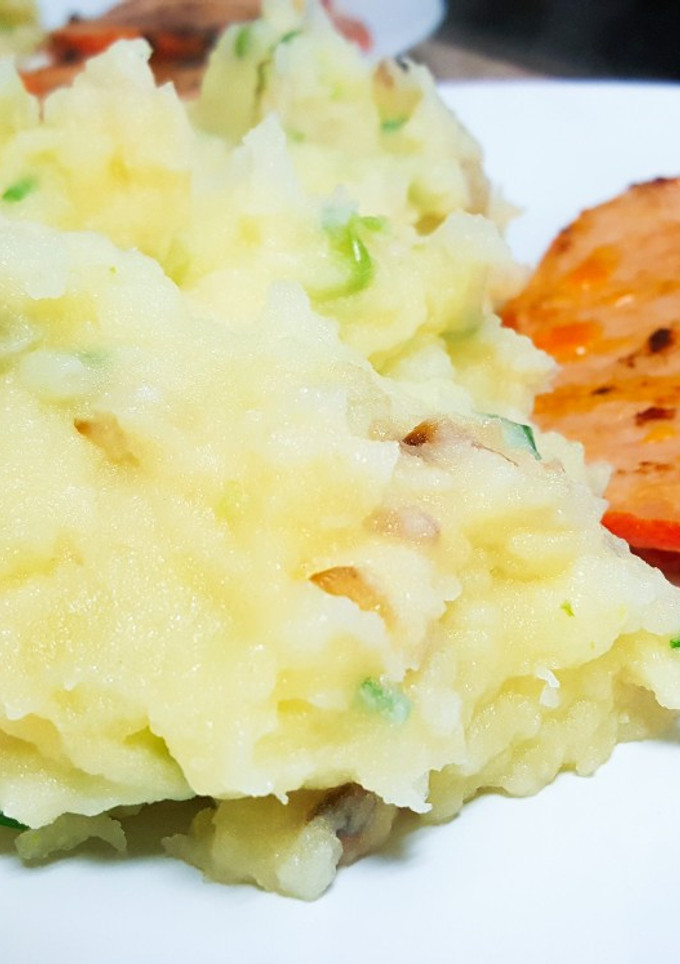 Una foto de Delicia cremosa de patatas con sorpresa