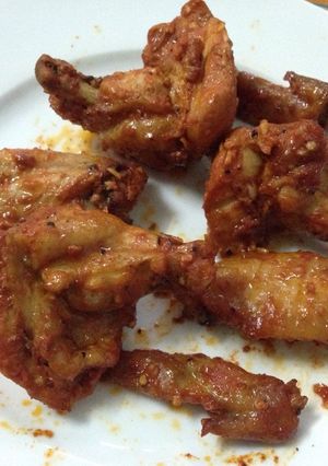 Hình của món Cánh gà nướng mật ong.